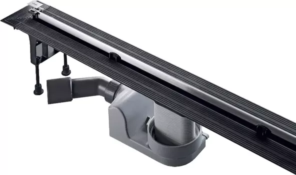 Душевой лоток Viega Advantix Vario Set 704353 с опорами, сифоном и решеткой хром матовый (модель 4965.20)