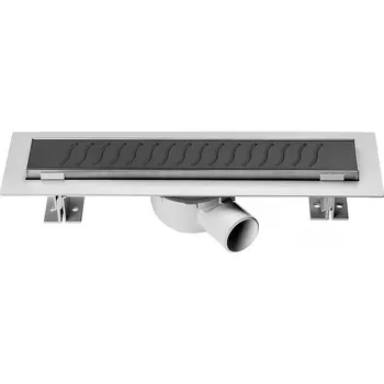 Душевой лоток Vincea Say Optima 601.60.B.M.S.BUK, черный матовый