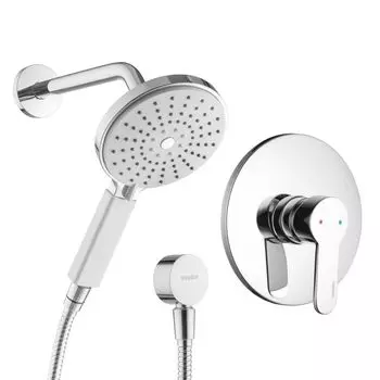 Душевой набор Swedbe Platta 5532 со встраиваемым смесителем
