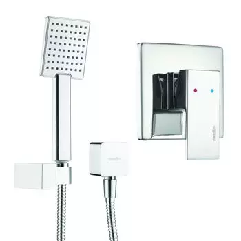 Душевой набор Swedbe Platta 5534 со встраиваемым смесителем