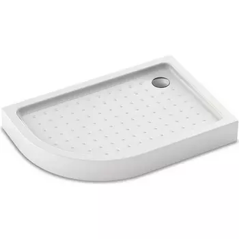 Душевой поддон Veconi Tezeo acrylic TZ55R 100х90 см, правый