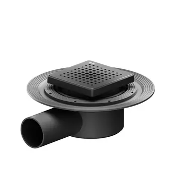 Душевой трап Am.Pm MasterFlow W01BD-P11-010-01 BM23,3х20 см, черный
