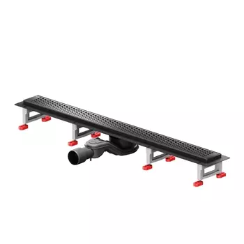 Душевой трап Am.Pm MasterFlow W01SC-P11-080-01 BM29,4х84 см, черный