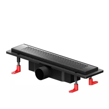 Душевой трап Am.Pm PrimeFlow W02SC-P11-040-01BM 16,9х43,8 см, черный