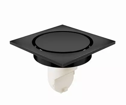 Душевой трап Orange OT01-003b 10х10 черный