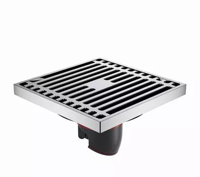 Душевой трап Orange OT01-005cr 10х10 хром