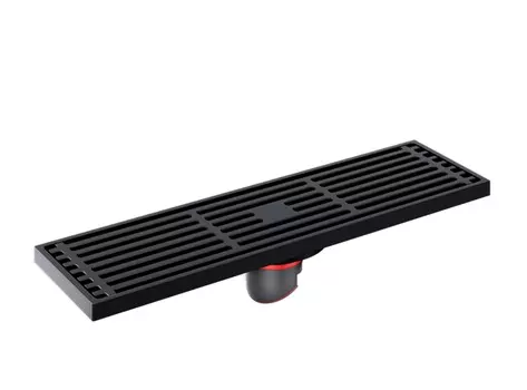 Душевой трап Orange OT01-010b 8х30 черный