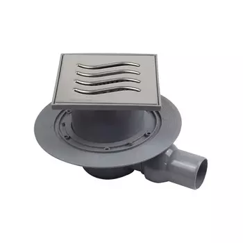 Душевой трап Pestan Confluo Standard Tide 1 15х15 хром глянцевый