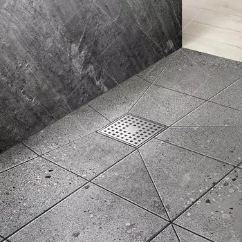 Душевой трап RGW Shower Panels SDR-11 K 15x15 см, с решеткой