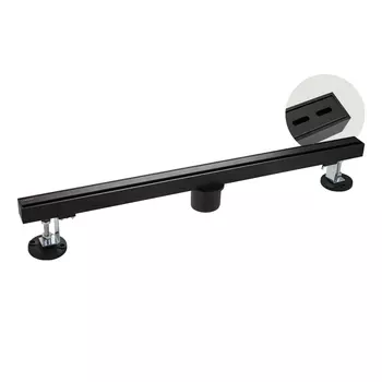 Душевой трап Санакс 40059 60х3.2 см линейный, вертикальный, щелевой, с сухим затвором, двухсторонняя решетка