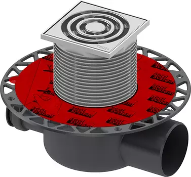Душевой трап TECE TECEdrainpoint S горизонтальный DN 70 DN 50