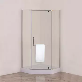 Душевой уголок Agger A03 090TCR 90х90, прозрачное стекло, с поддоном