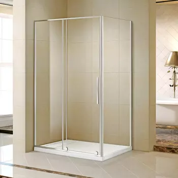 Душевой уголок Alvaro Banos Toledo RC120.10 Cromo с поддоном