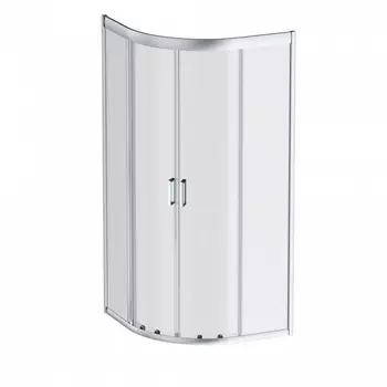 Душевой уголок Am.Pm Gem W90G-401-090WT 90х90х190 см, профиль серебро матовое, стекло прозрачное