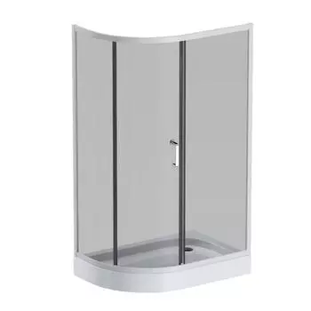 Душевой уголок Am.Pm Like W83G-302U120CG64 120х80х190 см, профиль хром матовый, стекло тонированное