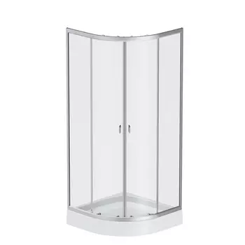 Душевой уголок Am.Pm X-Joy W88E-205-080MT64 80х80х195 см, профиль хром, стекло прозрачное