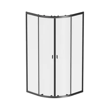 Душевой уголок Am.Pm X-Joy W88G-205-090BT64 90х90х180 см, профиль черный, стекло прозрачное