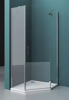 Душевой уголок BelBagno KRAFT-P-1-100-C-Cr