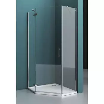 Душевой уголок BelBagno KRAFT-P-1-90-C-Cr-L