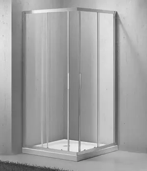 Душевой уголок BelBagno Sela A 2 90 C Cr + душевой трап