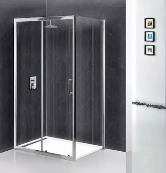 Душевой уголок BelBagno UNO-195-AH-1-100/80-C-Cr