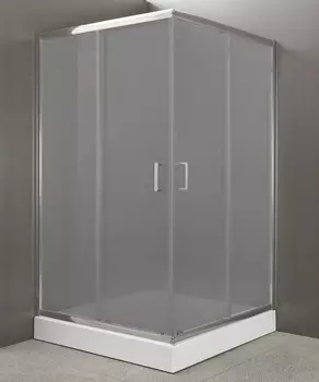 Душевой уголок BelBagno Uno A 2 95 P Cr + душевой трап