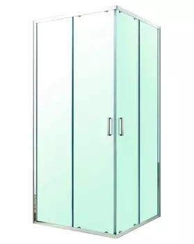 Душевой уголок Berges Wasserhaus Solo S 061121 100 профиль хром, стекло прозрачное