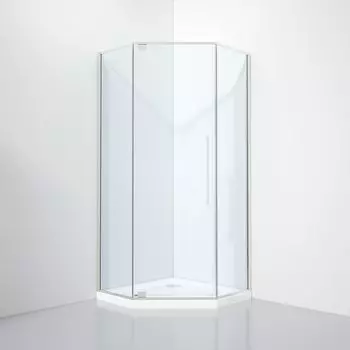 Душевой уголок Black&White 815900C 90х90 прозрачное