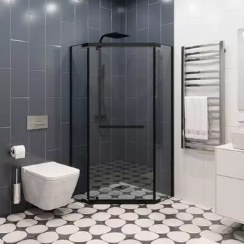 Душевой уголок Ceruttispa Chika ZP101B 100x100 без поддона