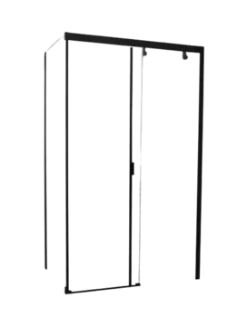 Душевой уголок Ceruttispa Marbella 120B-R правая