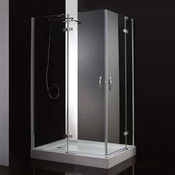 Душевой уголок Cezares Bergamo AH2 120/100 C Cr L