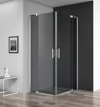 Душевой уголок Cezares Slider AH-2 90x100x195 профиль хром, стекло тонированное