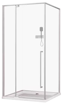 Душевой уголок Esbano ESOGA90KVC 90х90х195 см, профиль хром, стекло прозрачное