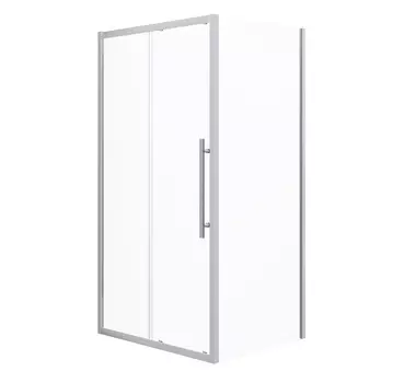 Душевой уголок Esbano Flex ESF-128PS-C 120х80 стекло прозрачное, профиль хром