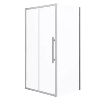 Душевой уголок Esbano Flex ESF-129PS-C 120х90 стекло прозрачное, профиль хром