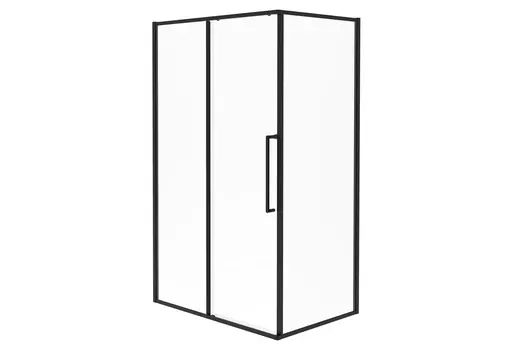 Душевой уголок Esbano Surf ESS-128PS-B 120х80 стекло прозрачное, профиль черный