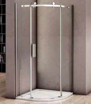 Душевой уголок Good Door Altair R-90-C-CH профиль хром, стекло прозрачное