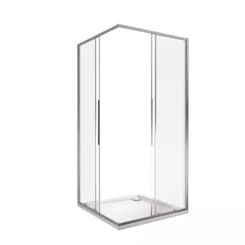 Душевой уголок Good Door Idea CR-100-C-CH профиль хром, стекло прозрачное