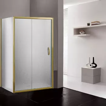 Душевой уголок Good Door Jazze WTW+SP-G-BR 110x80