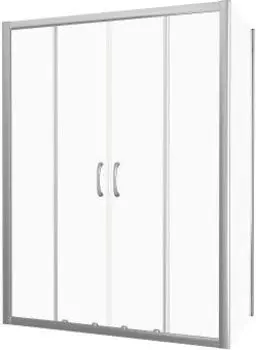 Душевой уголок Good Door Latte WTW-TD-150-G-WE+SP(+SP) 150х100