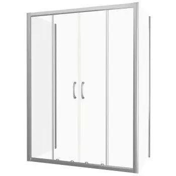 Душевой уголок Good Door Latte WTW-TD-170-C-WE+SP(+SP) 170х80