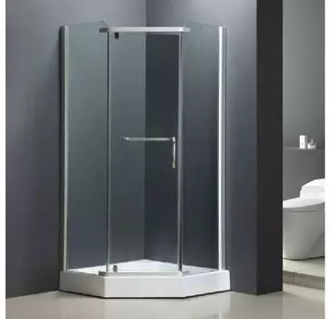 Душевой уголок Mirsant Aurora 100/3 с дугами и аксессуарами