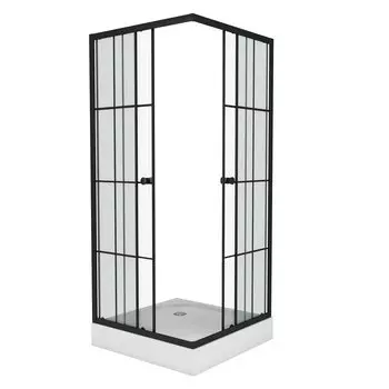 Душевой уголок Niagara Nova NG-0180-14 80x80 квадратный, стекло прозрачное, с поддоном