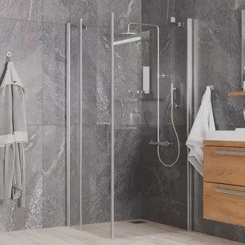 Душевой уголок Paini Cox 78CR9090 90х90х200 см, профиль хром матовый, стекло прозрачное