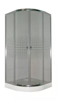 Душевой уголок Parly Z911 90 см прозрачное стекло, с поддоном