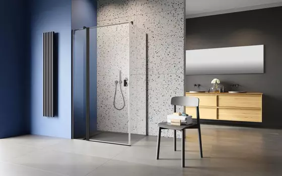 Душевой уголок Radaway Nes Black KDJ II 80x75 L