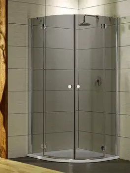 Душевой уголок Radaway Torrenta PDD/E 90x80 стекло графит