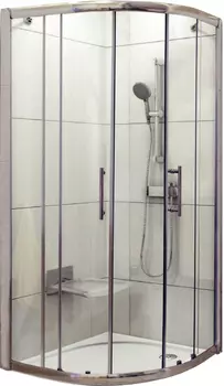 Душевой уголок Ravak XP2CP4-90 Transparent, блестящий профиль, с поддоном и сифоном