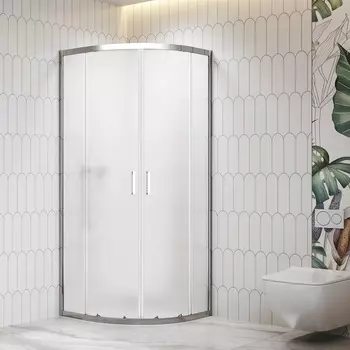 Душевой уголок RGW CL-56 90х90х195 см, стекло рифленое, профиль хром