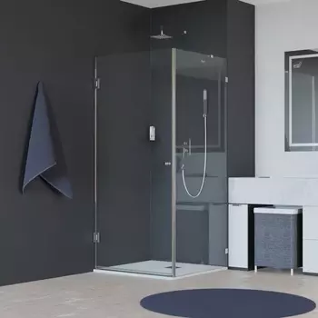 Душевой уголок RGW Hotel HO-034 100x100х195 профиль хром, стекло прозрачное